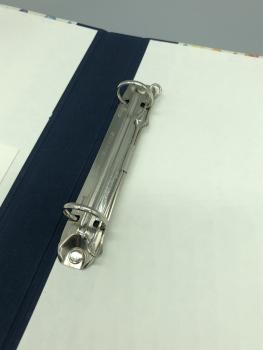 Buch Ringmechanik Herzen blau Ringmechanik